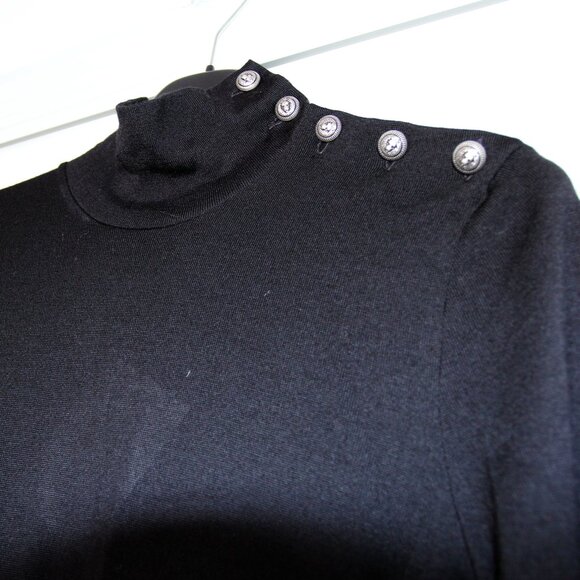 BNWT BALMAIN CASHMERE WOOL SWEATER 42 - Picture 3 of 10